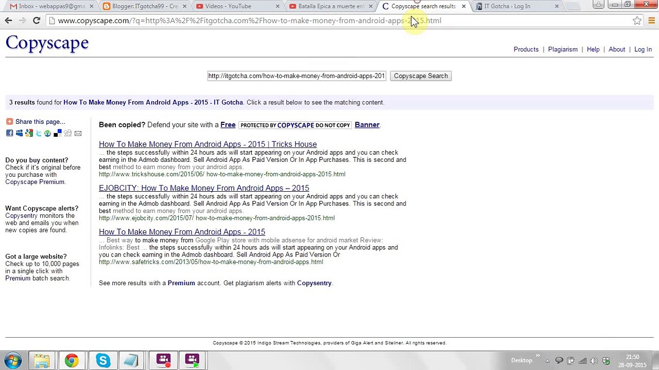 How to create the free blogger with help of google?