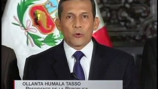 Presidente Humala señaló que va el Proyecto Conga en Cajamarca