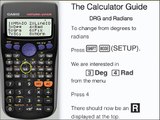 Converting between degrees and radians