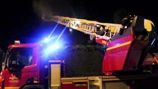 Incendie à Saint-Rémy-Chaussée