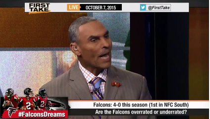 下载视频: ESPN First Take - Are the Falcons Overrated or Underrated?