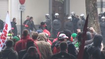 Manifestation nationale: échauffourées entre police et manifestants