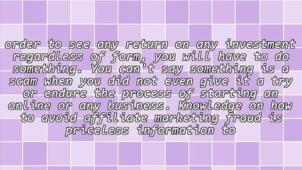 How to Avoid Affiliate Marketing Fraud