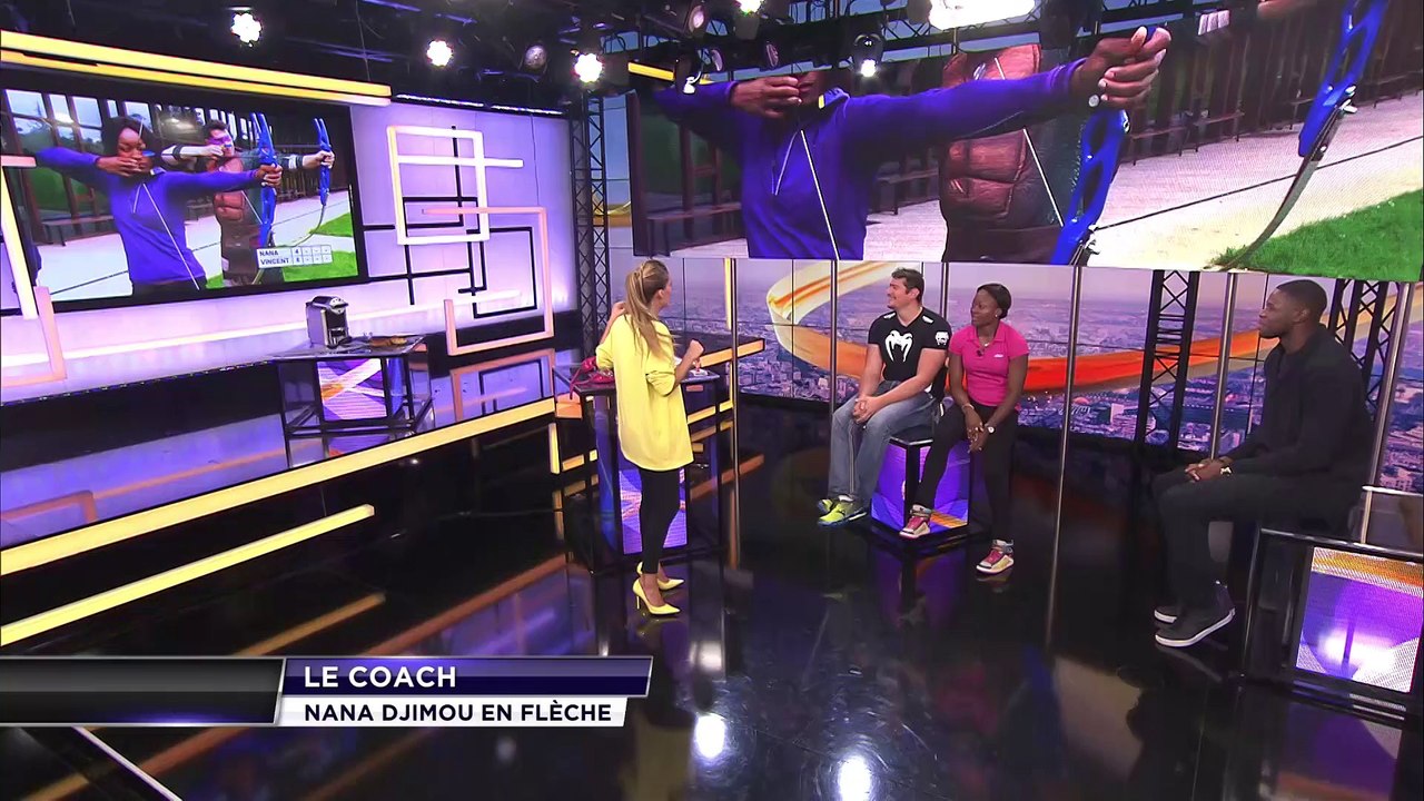 L'EXPRESSO sur beiN Sports avec Antoinette Nana Djimou, Vanessa Le Moigne, Mamadou Jaiteh et Vincent Parisi.