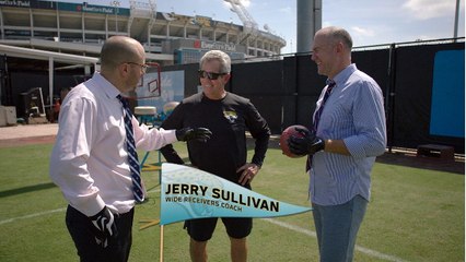 The Men in Blazers take on the jugs machine