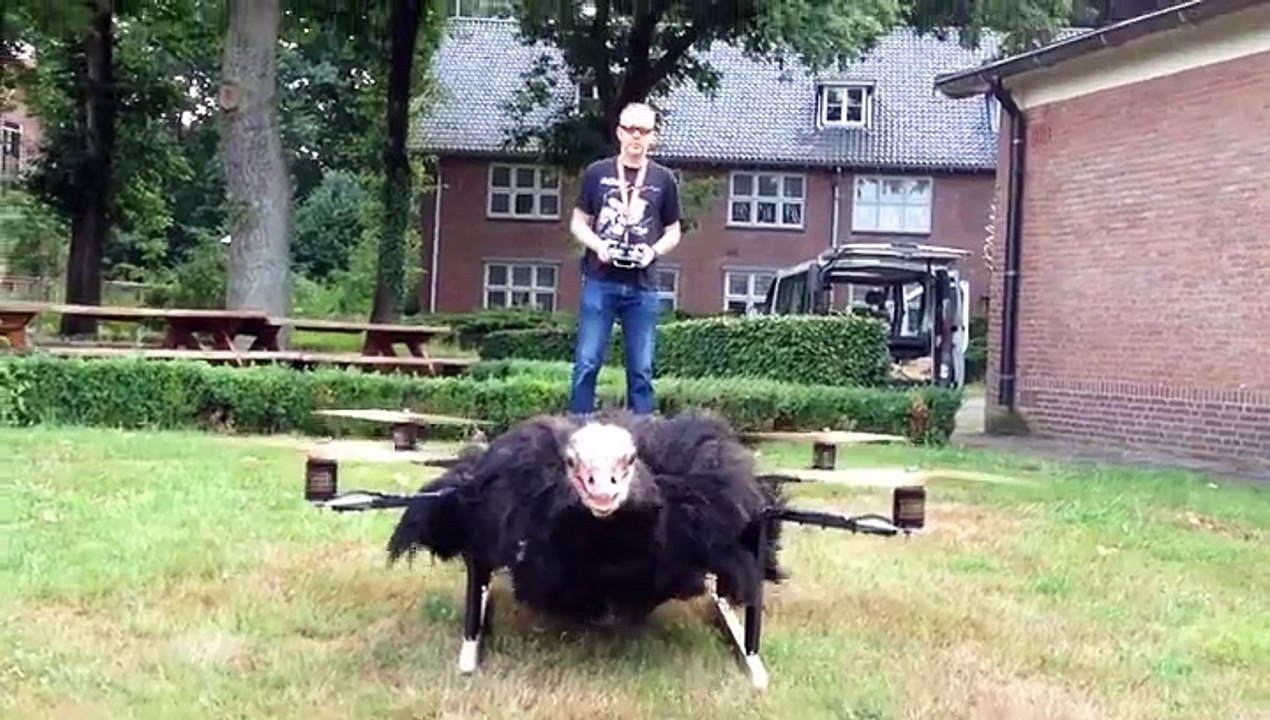 Le drone le plus WTF