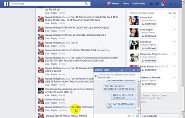 PAWINS TAHIR KHOOF MEAN AYA HVA BACHA REPLY NAI KR RAHA SALA ONLINE HO K B