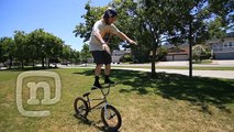 How To Bar Ride A BMX With Ryan Nyquist & Mike 
