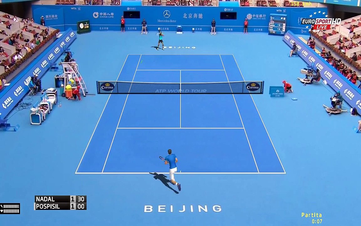Tennis Elbow 2015 -  Beijing 2015 Nadal vs Pospisil