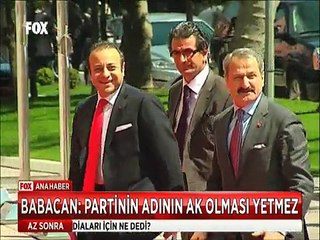Ali Babacan'dan çarpıcı yolsuzluk açıklaması 'Partinin adının Ak olması yetmez'