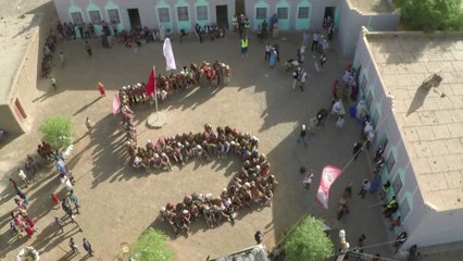 CAP FEMINA AVENTURE 2015 - Etape 3 et ACTION SOLIDAIRE - Ecole de Koudiat Draoua