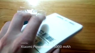 Unboxing Xiaomi Power Bank 5000 mAh