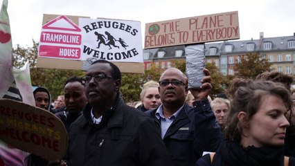 Copenhague : 20.000 personnes défilent pour les réfugiés