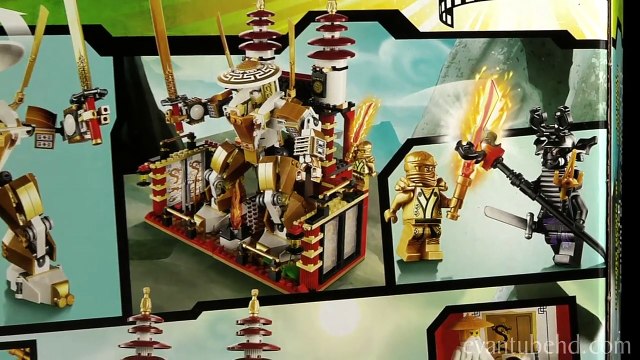 TEMPLE OF LIGHT LEGO NINJAGO Set 70505 Time lapse Build, Unboxing & Review GOLDEN NINJA PO