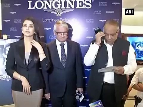 Aishwarya Rai Bachchan Longines Watches Boutique in New Delhi 2015