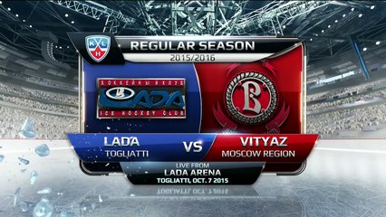 Lada vs Podolsk Highlights 07.10.2015 RUSSIA: KHL