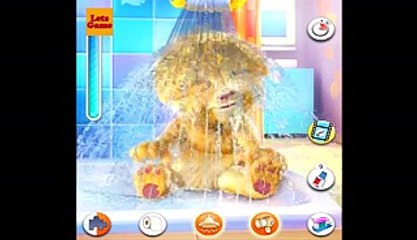 Dessin animé Chat - Jeu de Fille et Garçon