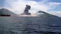 Извержение вулкана в Папуа-Новой Гвинее!