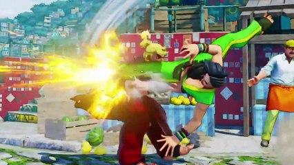 Street Fighter V Laura Reveal Trailer - DailyMotion (1080p)