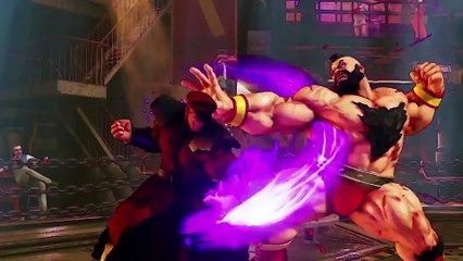 Street Fighter V Zangief Reveal Trailer - DailyMotion (1080p)