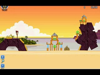 Angry Birds Pigini Beach Level 5 Score 77530