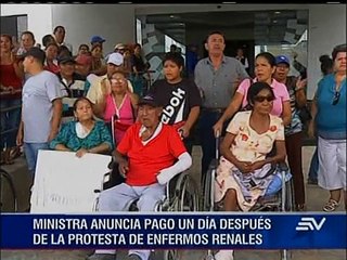 Ministerio de Salud anunció que procederá al pago de la deuda con clínicas de diálisis