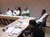 Gandhinagar Scarcity related meeting by Bhupendrasinh Chudasama & Saurabh Patel