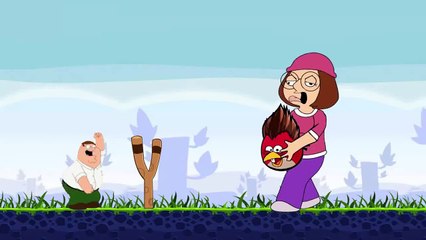 ANGRY FAMILY GUY(ANGRY BIRDS MEET PETER GRIFFIN)