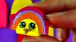 Play-Doh Ice Cream Popsicle Surprise Eggs Minnie Mouse Disney Frozen Shopkins Batman Toys FluffyJet [Full Episode]