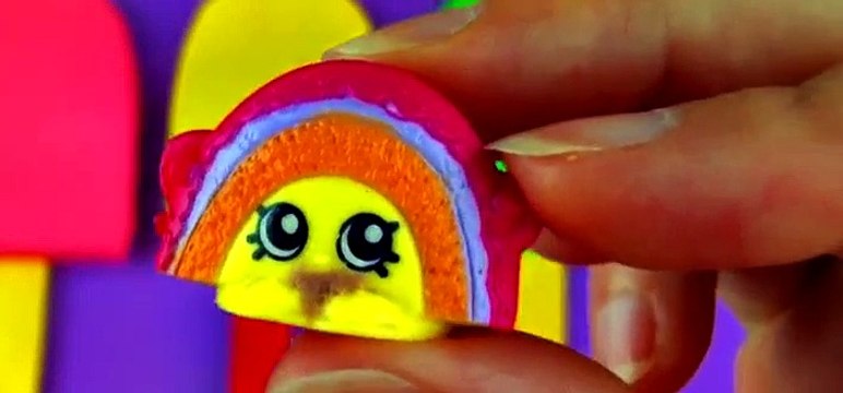 Play-Doh Ice Cream Popsicle Surprise Eggs Minnie Mouse Disney Frozen Shopkins Batman Toys FluffyJet [Full Episode]