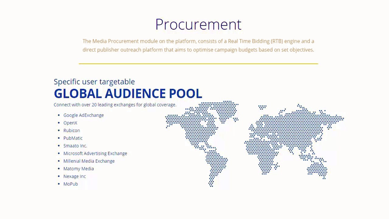 AFFLE - Mobile Audience as a Service Platform