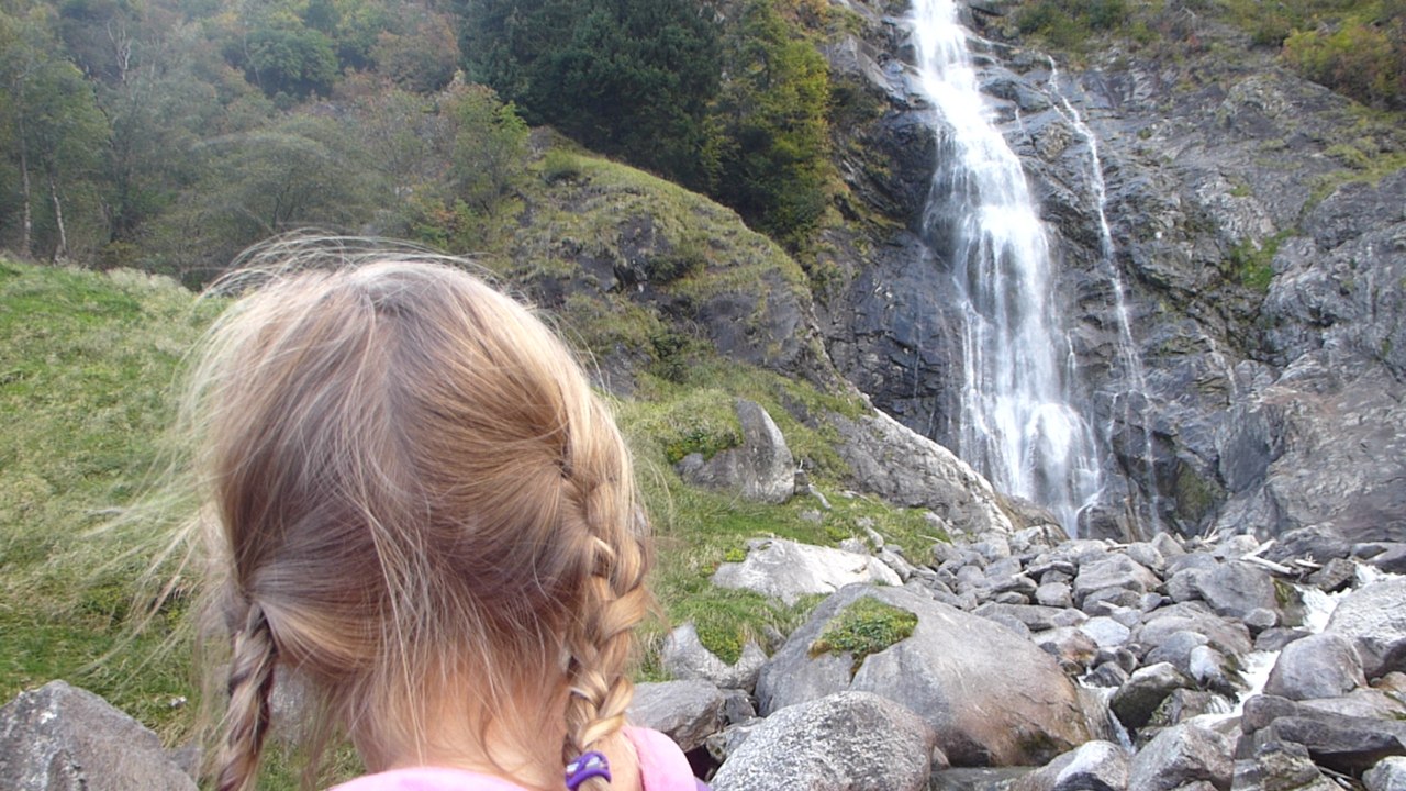 Partschinser Wasserfall in Südtirol