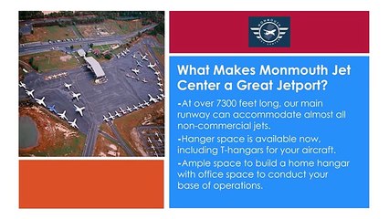 A World-Class Jet Center in Monmouth, New Jersey