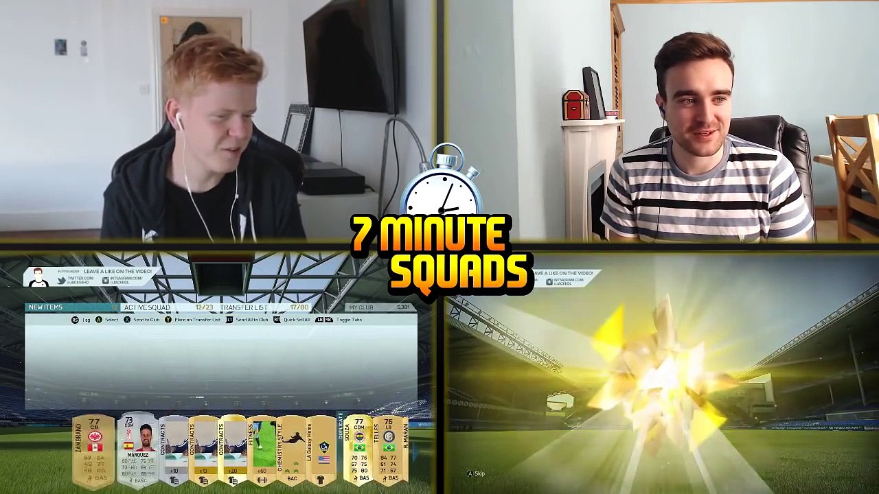 FIFA 16 7 MINUTE SQUAD BUILDER WITH HERO LEWANDOWSKI!! INSANE PURPLE CARD!!