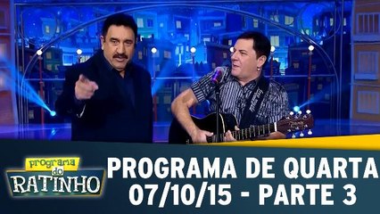 Programa do Ratinho - Quarta - Parte 3