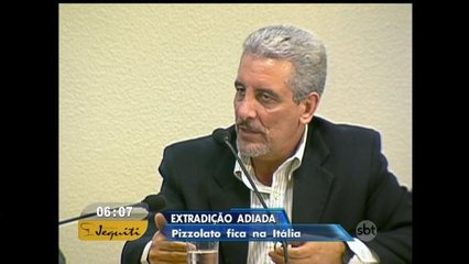 Ministro italiano adia extradição de Pizzolato por duas semanas