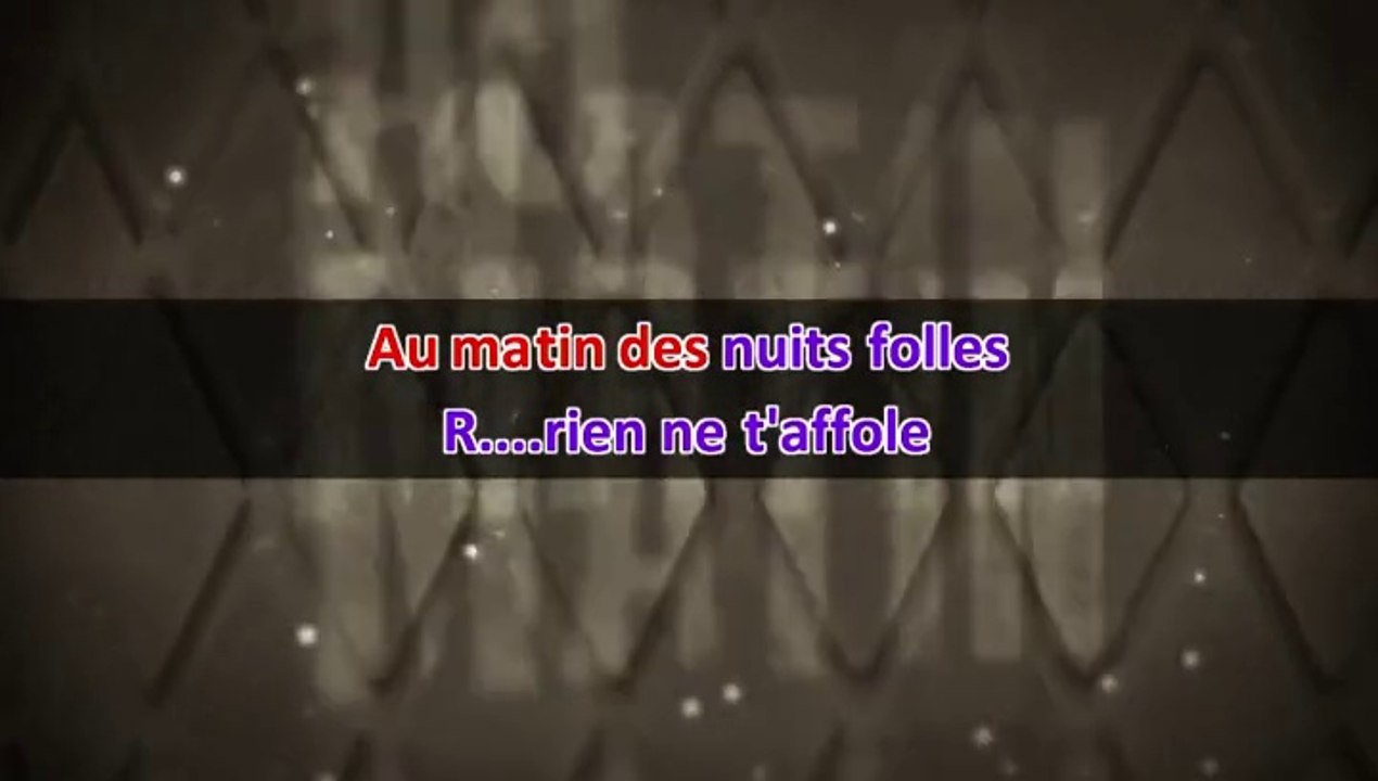 KARAOKE TÉLÉPHONE - Vraiment toi