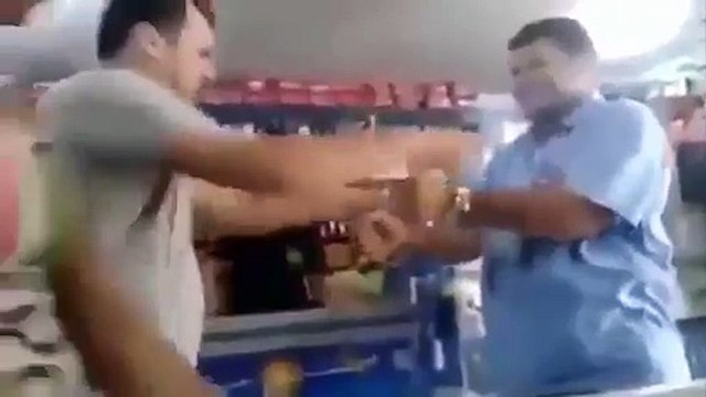 Guy lifts up and pranks his Friend with his Arms.. Hilarious reaction