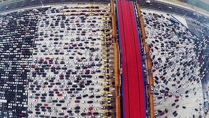 Yep, China has the most insane traffic jams in the planet