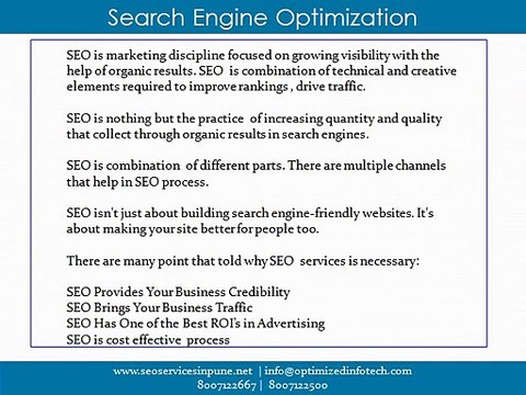 Professional SEO Services Provider Company Pune India