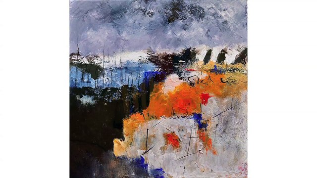 Peintures abstraites sur toile