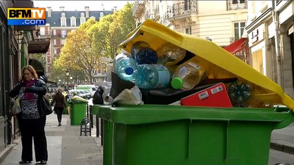 Paris: la grève des éboueurs se fait sentir