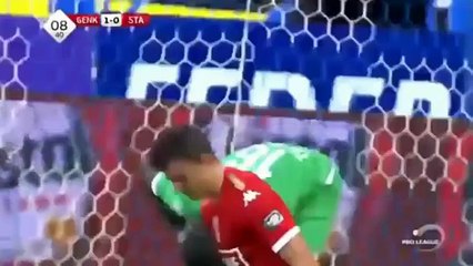 Golü attı maymun taklidi yaparak sevindi!