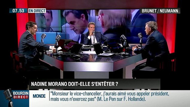 Brunet & Neumann: Nicolas Sarkozy a-t-il eu raison de sanctionner Nadine Morano ?- 08/10