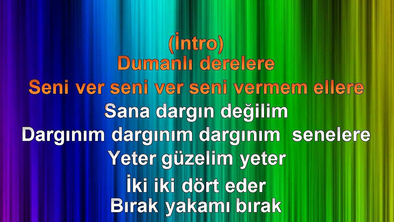 İbrahim Tatlıses - İki İki Dört Eder - 1996 TÜRKÇE KARAOKE