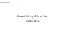 Wooden Street - Buy Corner Sofas Online - Corner Sofas
