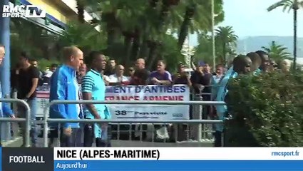 Football / Equipe de France / La balade des Bleus à Nice