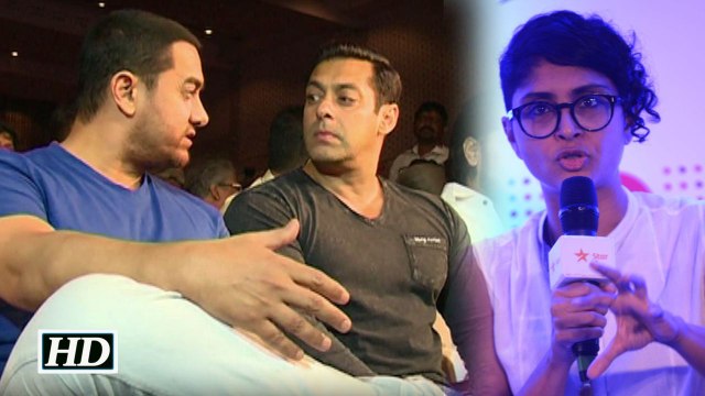 Verbal Spat Between Salman and Aamir Kiran Rao Reacts
