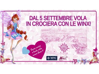 Winx Club - Dal 5 settembre volate in crociera con le Winx!