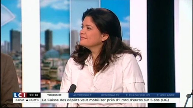 Raquel Garrido invitée à Choisissez votre camp sur LCI le 08/10/2015